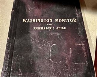 Washinton Monitor and Freemason's Guide Book