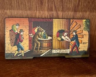 Painted Panel - Mill to Make Old Women Young