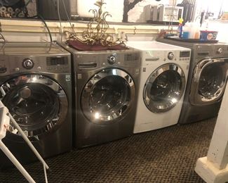 All W/D were taken off the sale as owner found out they were part of the sale of of the property. POOPERS!!