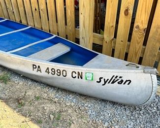 SYLVAN 15ft Aluminum Canoe