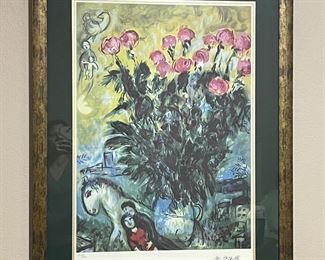 Marc Chagall
Le Roses 