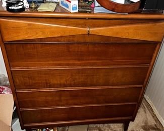 MCM Highboy dresser! Has a matching nightstand chest of drawers!!! 