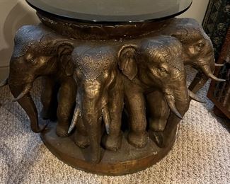 Bronze Elephant Table ( Heavy) 