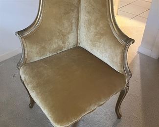 Corner Chair Velvet 