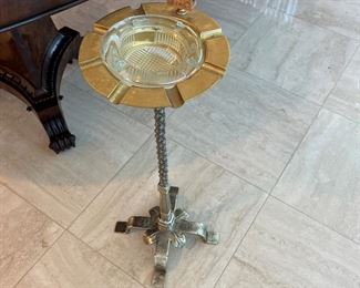 Ash Tray Vintage Pedestal 