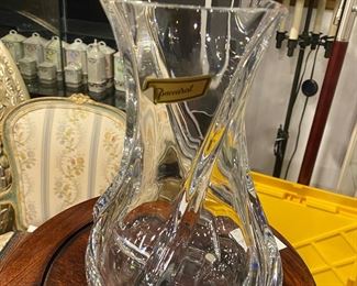 Baccarat Vase 