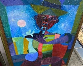 Abstract Figure Painting