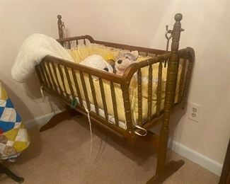 Antique Baby Bassinet