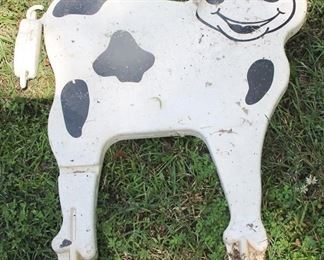 55 - Plastic Cow Decoration 30" x 23"
