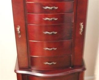 88 - Jewelry Chest 12" x 16" x 39"
