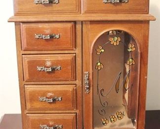 89 - Jewelry Box 10" x 13" x 6"
