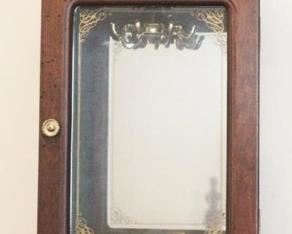 90 - Clock Jewelry Box 22" x 8" x 6"
