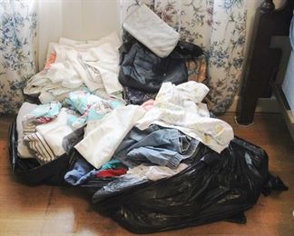 99 - Lot of Assorted Clothes and Linens
