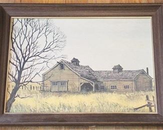 101 - Framed Print 12.5" x 16"
