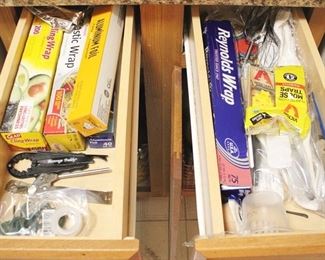 104 - 2-Drawer Lot of Assorted Items
