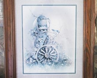 147 - Framed Print 17.5" x 20.5"
