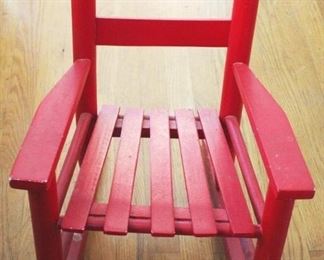 153 - Child's Rocker 16" x 18" x 23"
