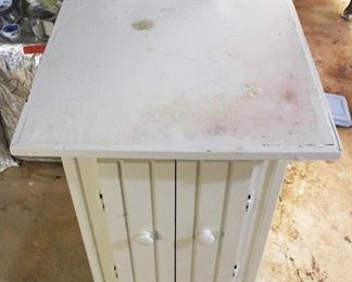 167 - Wood Cabinet 23" x 32" x 22"
