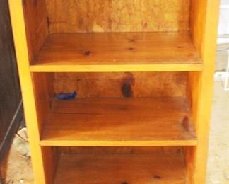 184 - Wood Bookshelf 24" x 42" x 38"
