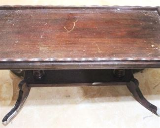 201 - Coffee Table (As is/Damaged) 36" x 18" x 20"
