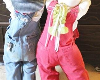 223 - Hide n' Seek Boy and Girl 30" tall
