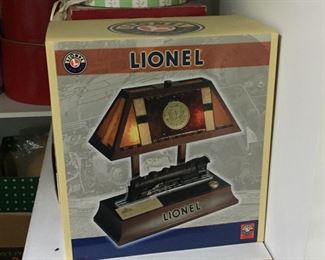 Lionel train lamp