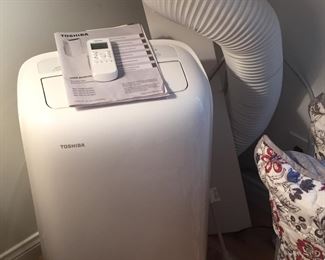 Portable air conditioner.