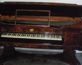 Andre' Stein d'Augsbourg a'Vienne square piano made in the 1830's. One of the premiere piano makers in Vienna these pianos are exceptionally rare in the U.S.A.