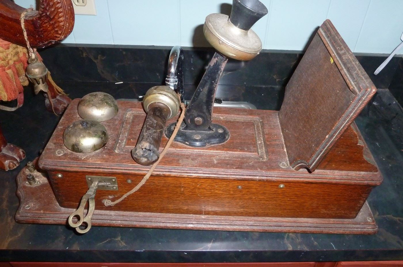 antique wall phone