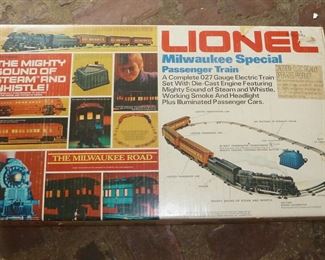 Lionel train set Milwaukee special