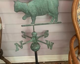 cat weather vane