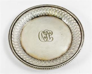 Tiffany & Co. Makers Silver Soldered Plate 123 Grams
