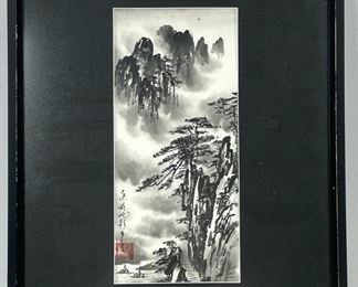 Original Ink Painting on Paper. With Artist Seal
