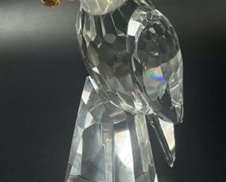 SHANNON CRYSTAL PARROT FIGURINE
