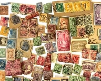 Early 20th Century US, Mexico, Germany, New Zealand, Great Britain, Australia, South Wales, India, France, Canada, Netherlands, Sierra Leone, and British Possessions Postage Stamps
