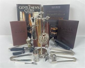 Bar Equipment and Books
