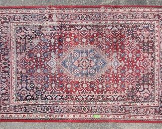 Vintage Persian hand knotted Wool Area Rug
