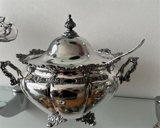 Silver plate by Victor Silver Co.