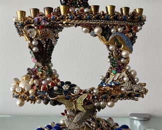 Star menorah signed God's Creatures MW 00