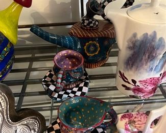 Jane Pate teapot and cup and saucer set