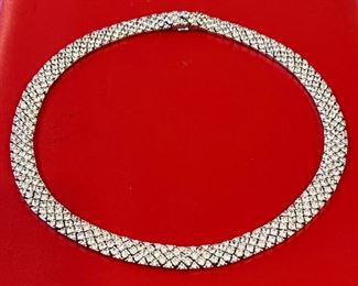 Costume sterling necklace