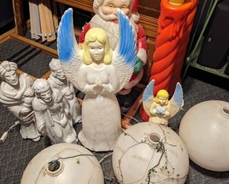 Christmas blow molds