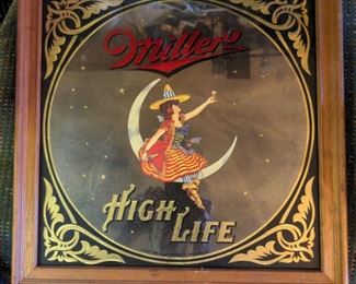 Old Miller high life sign