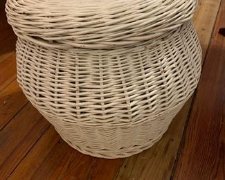 Vintage wicker basket 