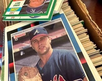 Box of Baseball cards