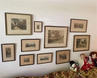 Signed Wallace Nutting artwork