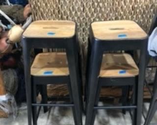 wood stools