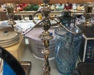 silver candlestick