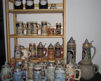 Avon and German Steins