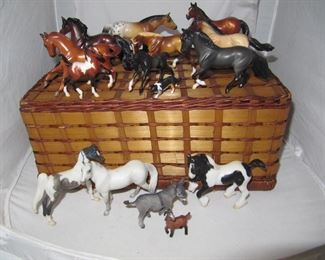 Breyer mini horses